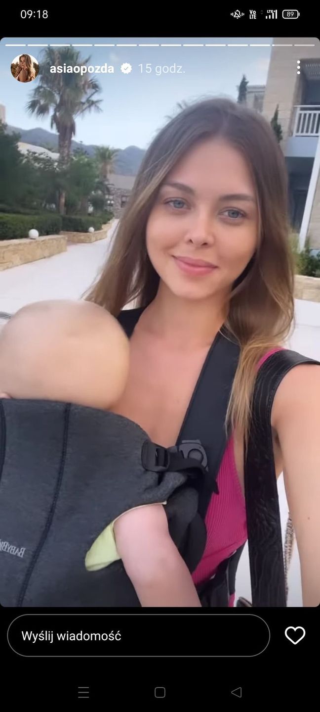 Joanna Opozda opublikowała zdjęcia z synem