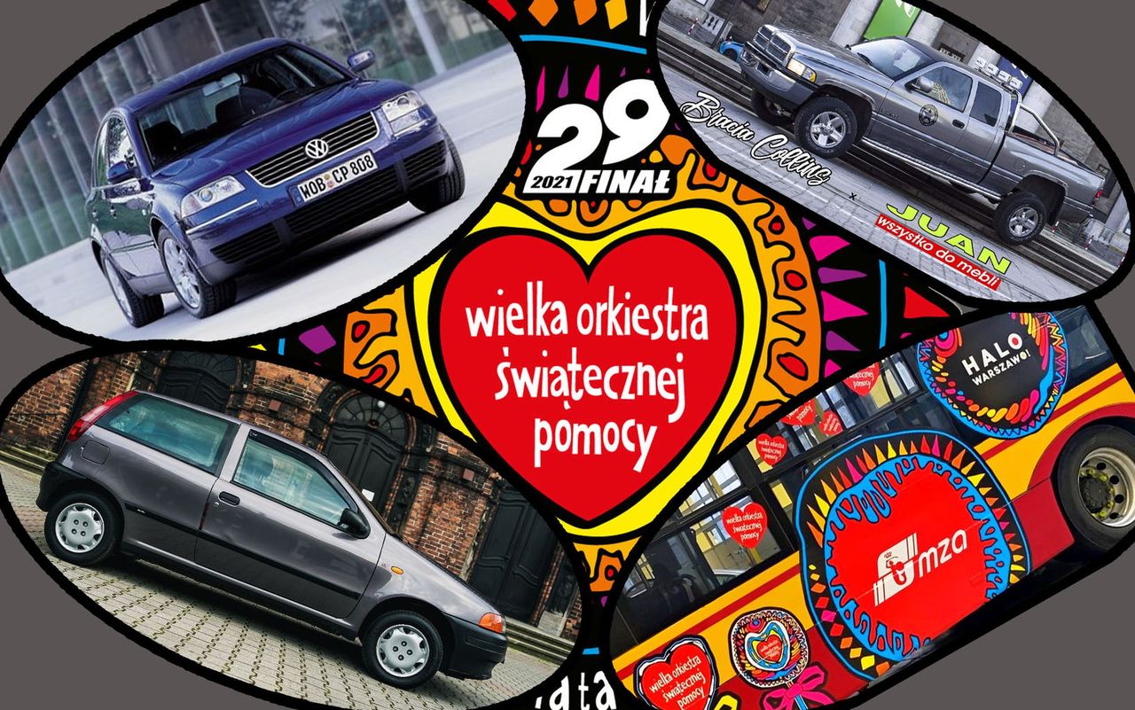 29. Finał WOŚP od motoryzacyjnej strony, czyli autobus MZA, dodge Strażnika Teksasu i przejażdżka passatem