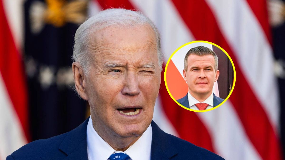 PAP/EPA / JIM LO SCALZO/Materiały prasowe/Łukasz Błasikiewicz/KPRP / Na zdjęciu: Joe Biden i Witold Bańka