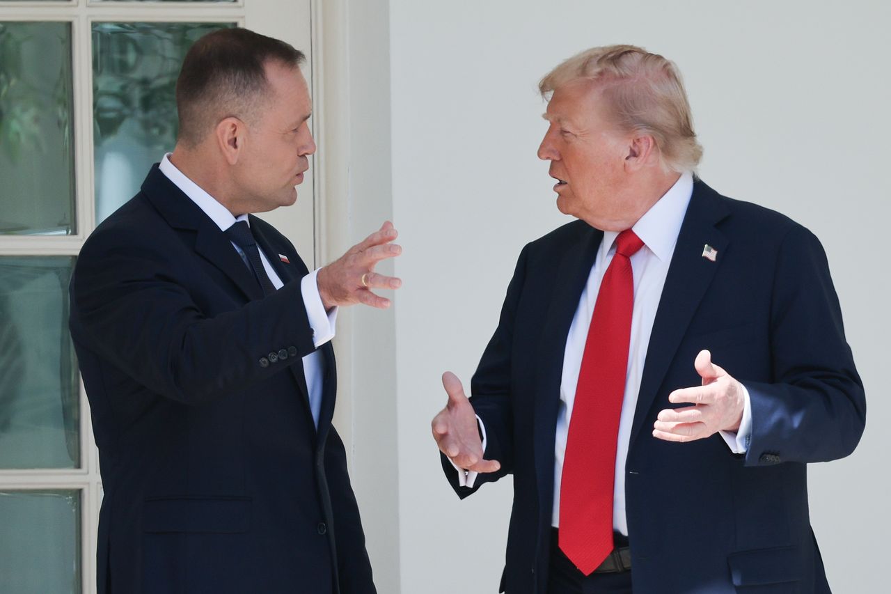 Trump porozmawia z Nawrockim. Chodzi o rosyjskie drony