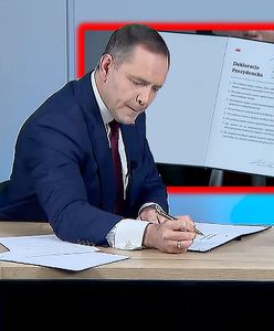 "Mamy to". Podpis Nawrockiego pod postulatami Mentzena