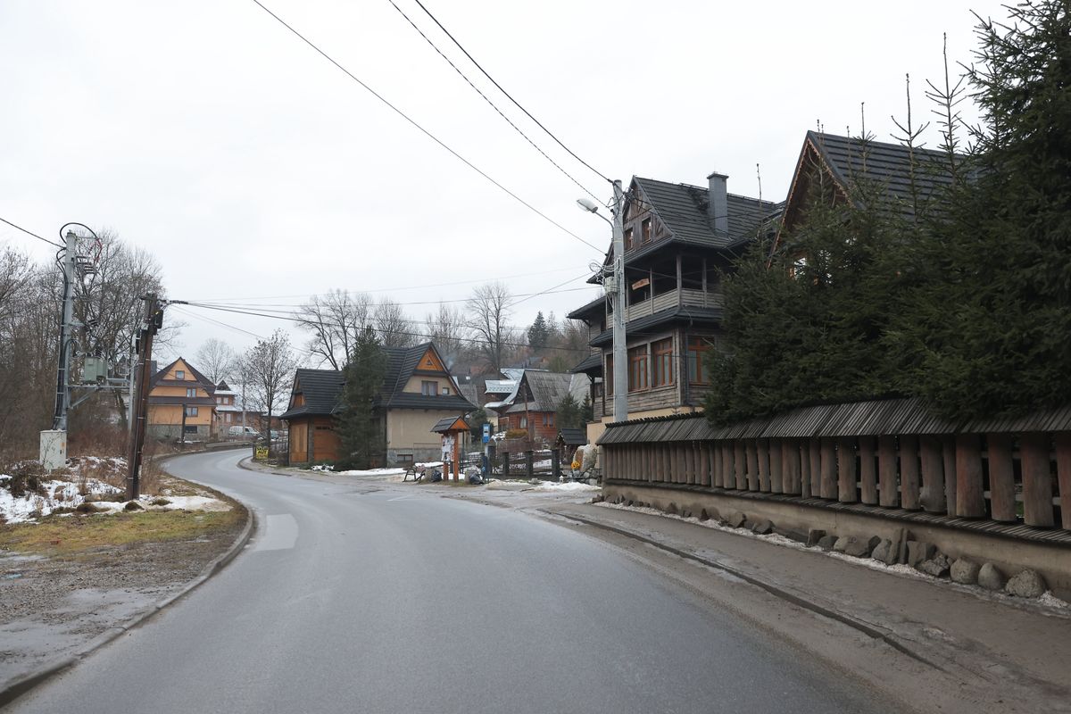 Wieś Suche na Podhalu 