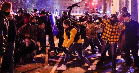 USA. Protest zwolenników Donalda Trumpa. Są ranni
