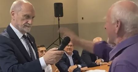 Macierewicz rozmawiał z rolnikami. Zrobiło się gorąco