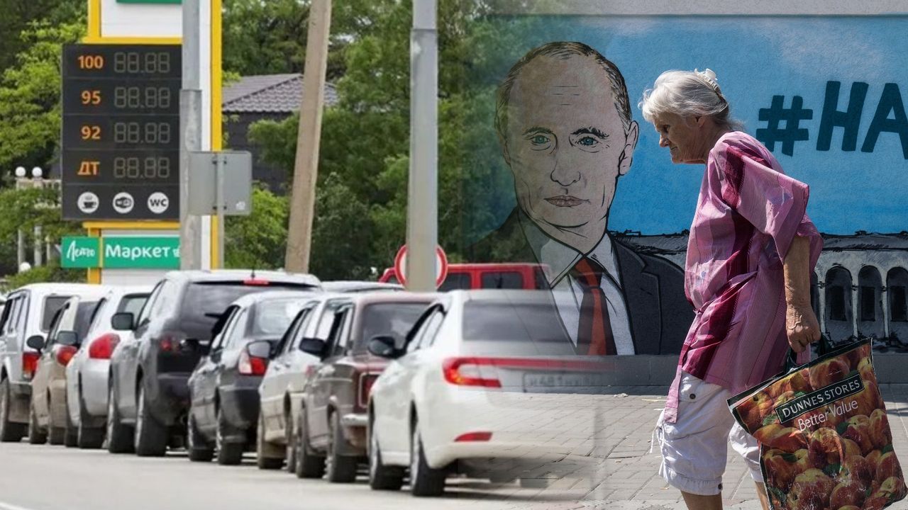 Braki paliwa, przerwy w prądzie i odwołane kolonie. Krym zapada się w sobie
