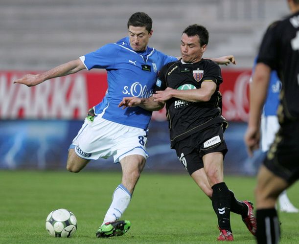 Robert Lewandowski w Lechu Poznań / fot. PAP/Adam Ciereszko