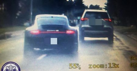 Kierowca porsche się doigrał. Słono zapłacił za brawurę na drodze