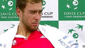 Kuriozalna konferencja. Dąsy Janowicza i... awaria sprzętu