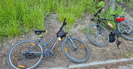 Potrącenie rowerzystów na ulicy Mostowej