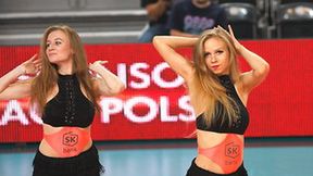 Cheerleaderki na meczu Orlen Ligi SK bank Legionovia Legionowo - KSZO Ostrowiec SA