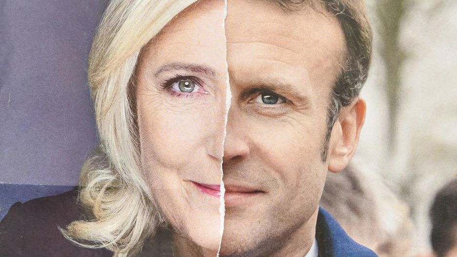 Przez II turą wyborów we Francji Macron ma niewielką przewagę nad Le Pen