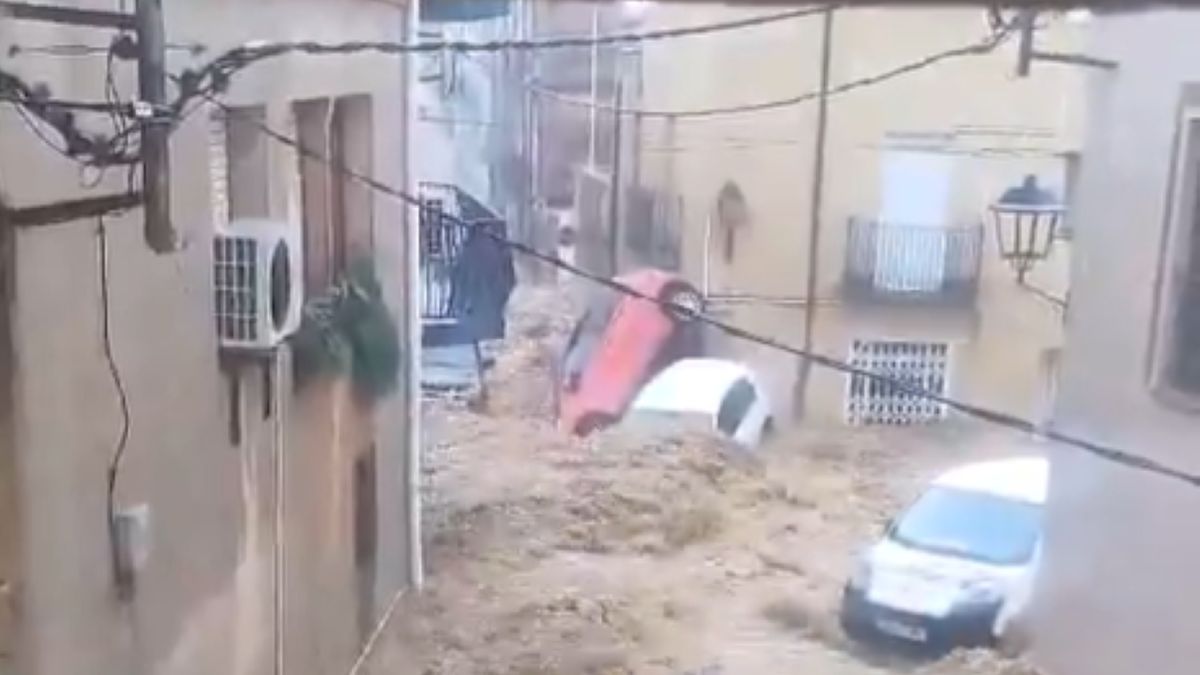 Powodzie w Tarragonie