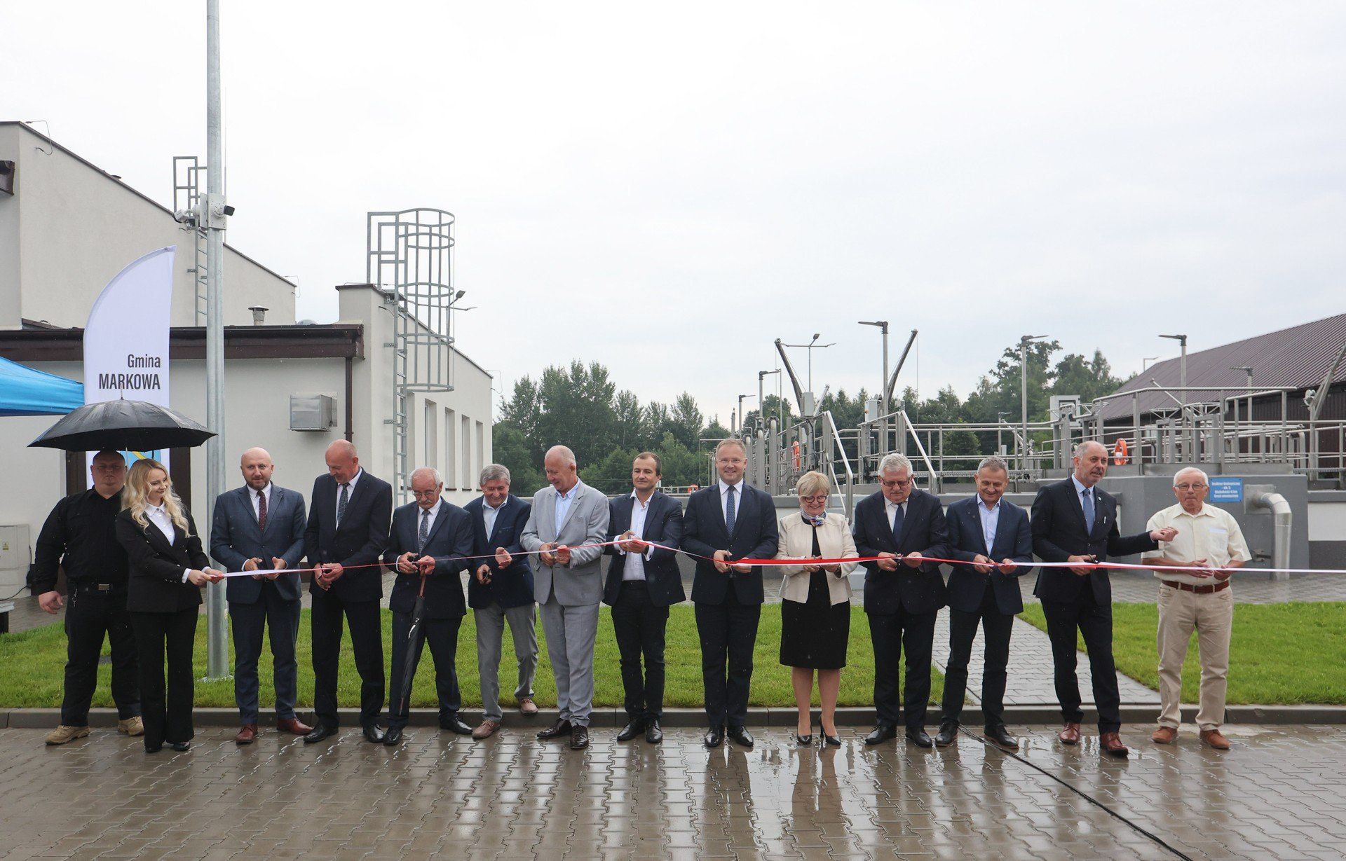 Oddano do użytku nowoczesną oczyszczalnię ścieków w Markowej