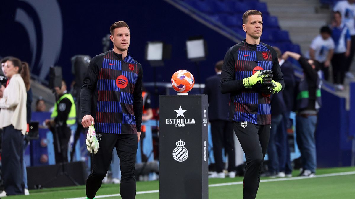 Getty Images / Joan Valls/Urbanandsport/NurPhoto / Na zdjęciu: Marc-Andre ter Stegen i Wojciech Szczęsny