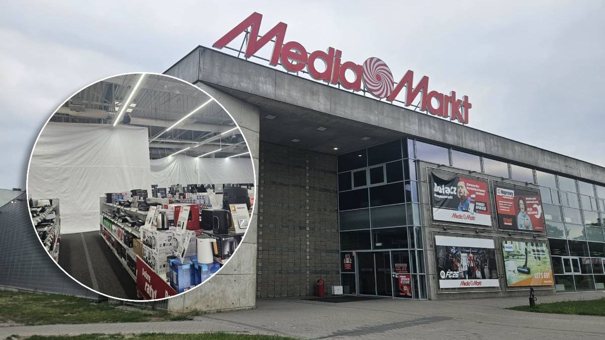 W budynku Media Markt przy ul. Zana trwa remont pod otwarcie sklepu Action