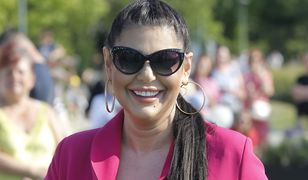 Iwona Węgrowska w roli modelki. Dzieciom nie mogła odmówić