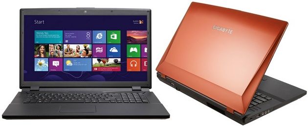 Gigabyte P2742G notebook wygląd