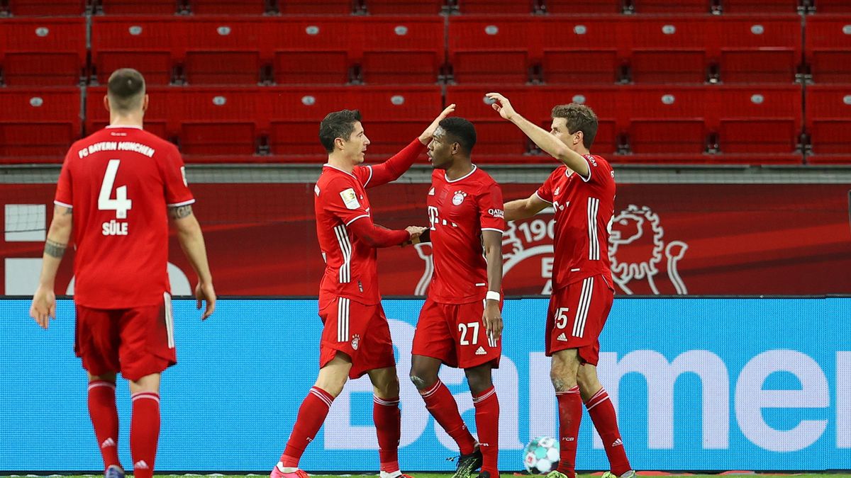 Robert Lewandowski, David Alaba i Thomas Muller