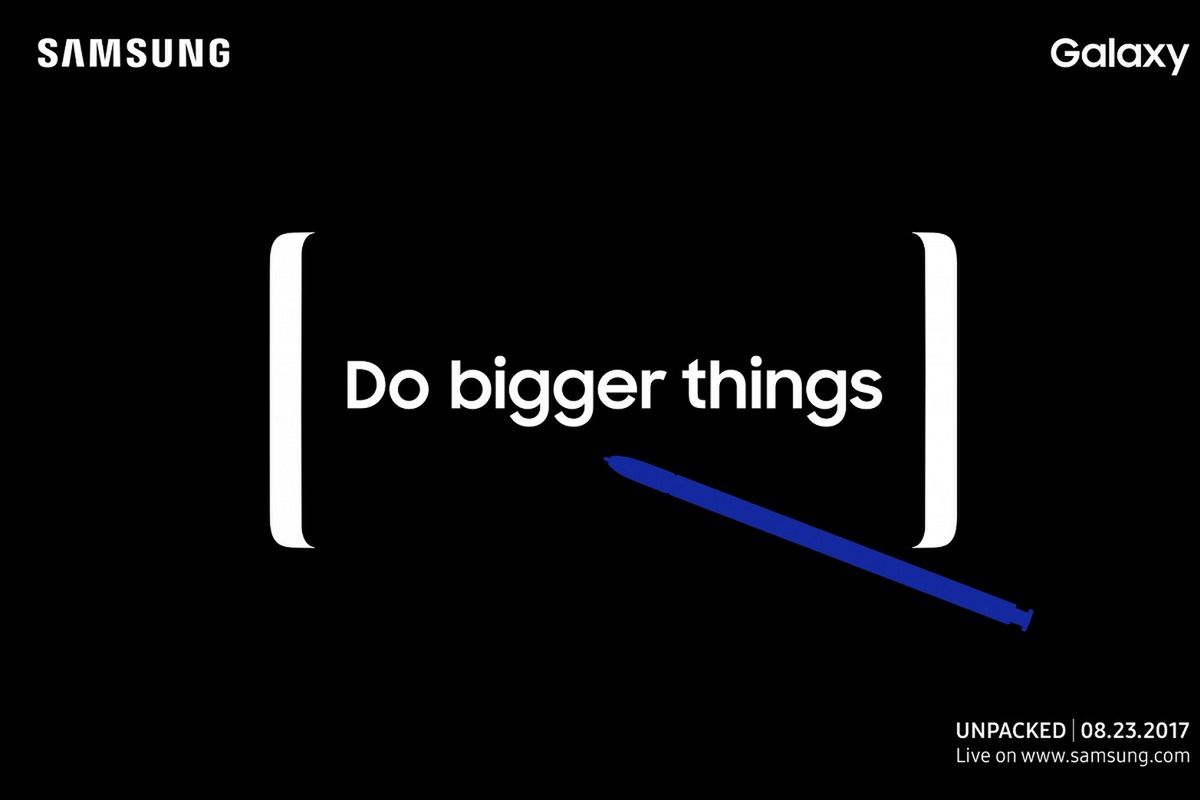 Samsung Galaxy Note 8: oficjalna data premiery ujawniona