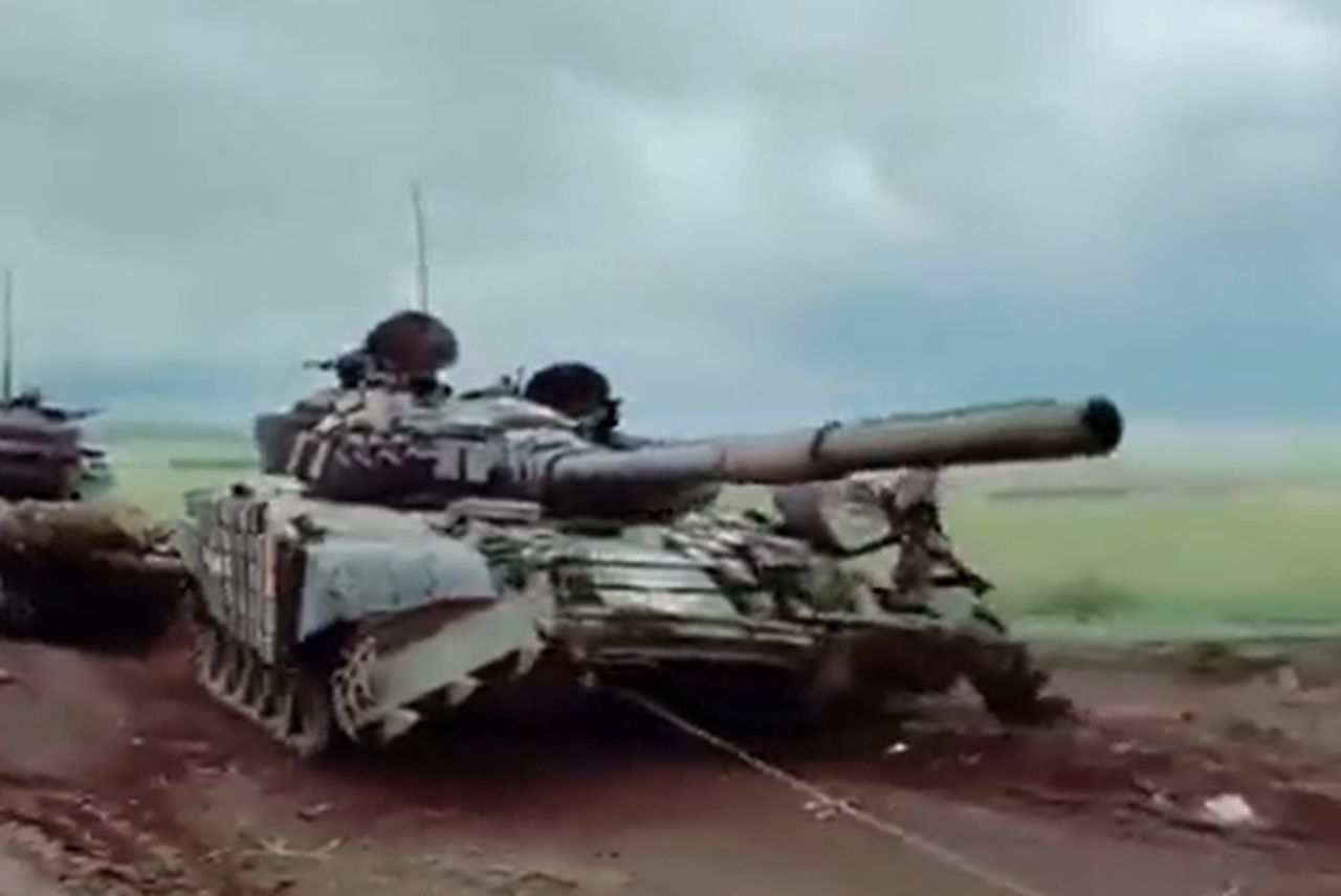 Czołg T-72.