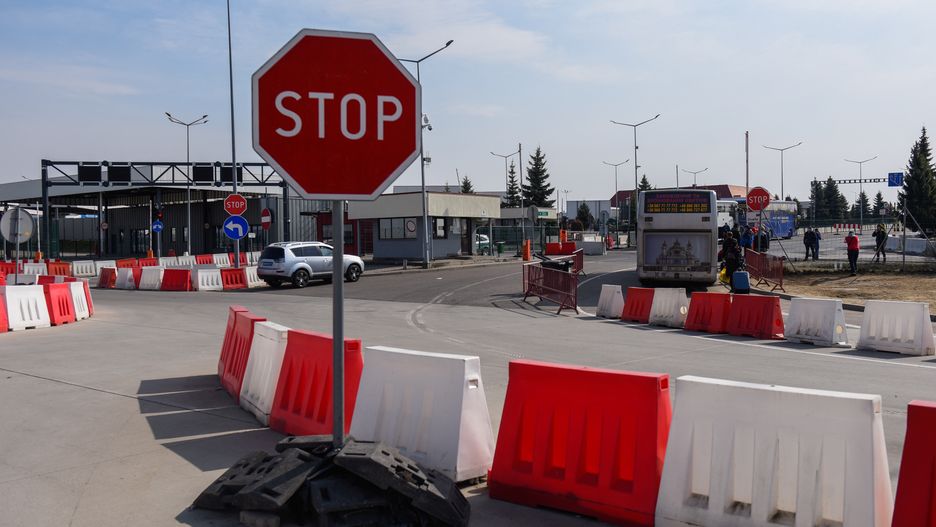 Ukraina - zamknięcie granic