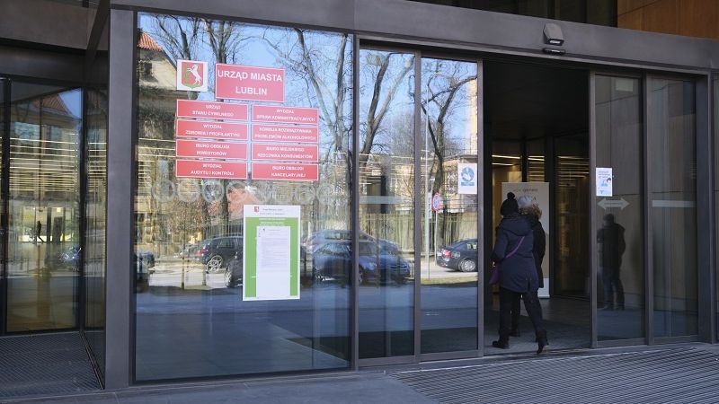 Urząd Miasta Lublin przy ul. Spokojnej 2