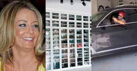 Małgorzata Rozenek zorganizowała w garażu... GARDEROBĘ NA BUTY! Radek miał problem z zaparkowaniem samochodu
