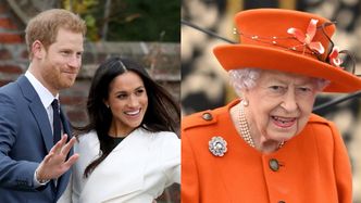 Książę Harry i Meghan Markle po raz pierwszy OD DWÓCH LAT spotkali się z królową Elżbietą!