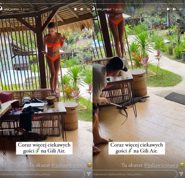 Julia Wieniawa i Rafał Jonkisz na Bali