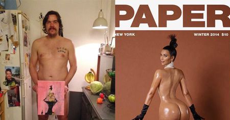 Arytysta namalował portret Kim Kardashian... penisem!