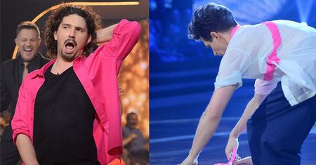 Z "Tańca z gwiazdami" odpadł Mariusz Kałamaga! "Michał zanurkował w ciele Agnieszki"