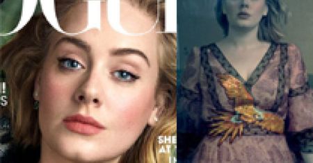Adele w sesji dla "Vogue'a"!
