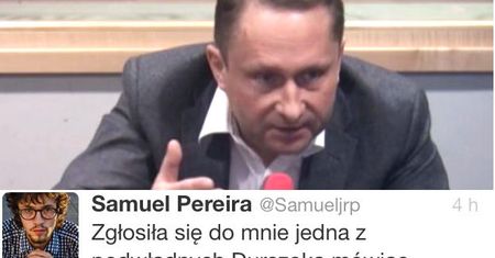 Samuel Pereira: "Podwładna Durczoka była przez niego PUBLICZNIE PONIŻANA"