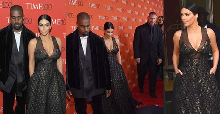Kim Kardashian bez biustonosza na gali! (ZDJĘCIA)