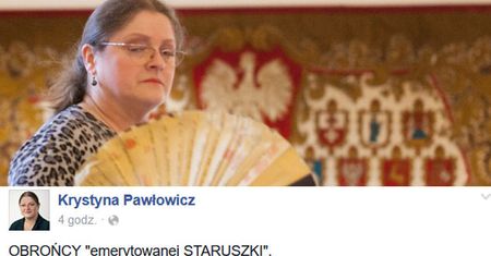 Pawłowicz odpowiada obrońcom emerytki: "Kiedy ostatnio zrobiliście zakupy rodzicom, TROLLE jedne?"
