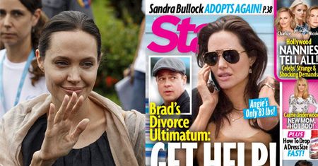 Angelina znowu schudła. "Waży już 46 kilo!"