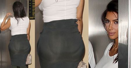 Kim Kardashian nosi silikonowe wkładki na pupie?! (ZDJĘCIA)