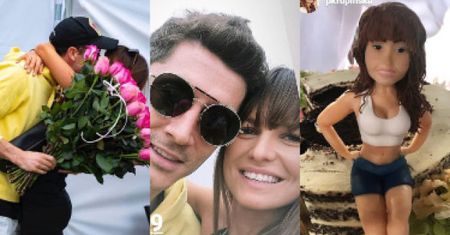 Anna Lewandowska świętowała urodziny na treningu. Na scenę wjechał... tort z jej podobizną!