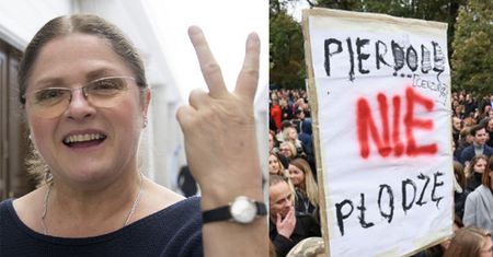 Krystyna Pawłowicz: "Protestują panie, które nie zastanawiały się zanim wskoczyły do łóżka facetowi"