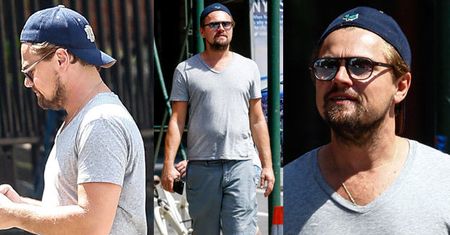 42-letni Leonardo DiCaprio z piwnym brzuszkiem… (ZDJĘCIA)
