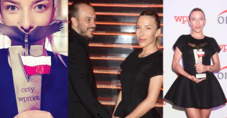 Eleganccy Chodakowska z mężem na gali magazynu "Wprost" (ZDJĘCIA)