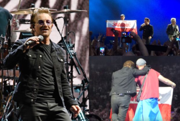 Bono podczas koncertu w Amsterdamie zaapelował o WOLNOŚĆ DLA POLSKI: "Naszym braciom i siostrom zabiera się wolność"