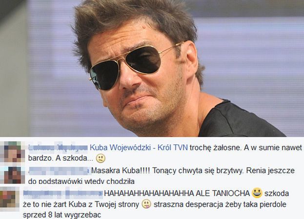 Zobaczcie, co myślą fani o Kubie Wojewódzkim