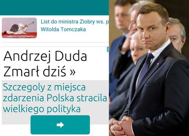 Rosjanie uśmiercili Andrzeja Dudę! "Polska straciła wielkiego polityka"
