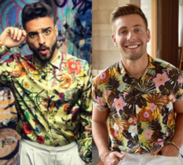 Koszule z egzotycznym wzorem w stylizacjach celebrytów