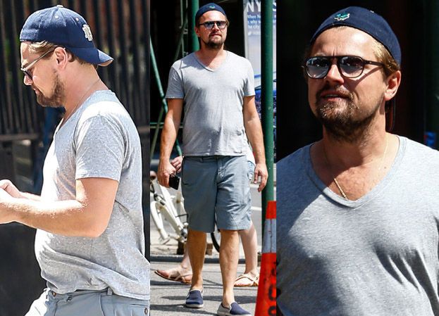 42-letni Leonardo DiCaprio z piwnym brzuszkiem… (ZDJĘCIA)