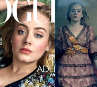 Adele w sesji dla "Vogue'a"!
