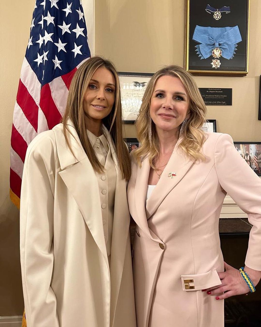 Małgorzata Rozenek w ambasadzie