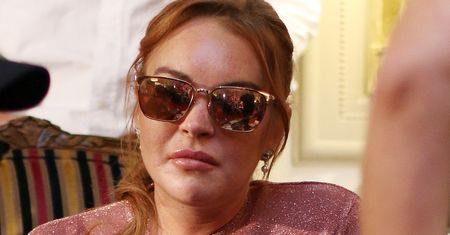 Nowa twarz Lindsay Lohan na tygodniu mody w Madrycie... (ZDJĘCIA)