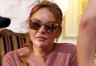 Nowa twarz Lindsay Lohan na tygodniu mody w Madrycie... (ZDJĘCIA)